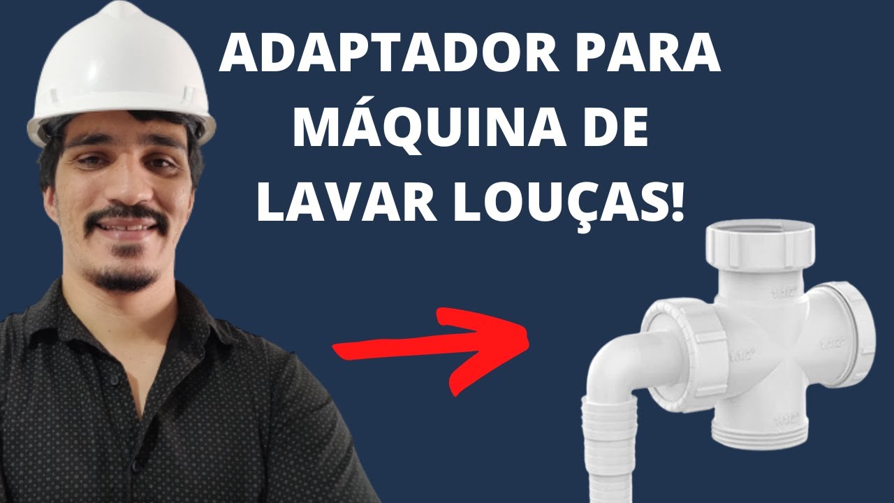ADAPTADOR PARA MÁQUINA DE LAVAR LOUÇAS