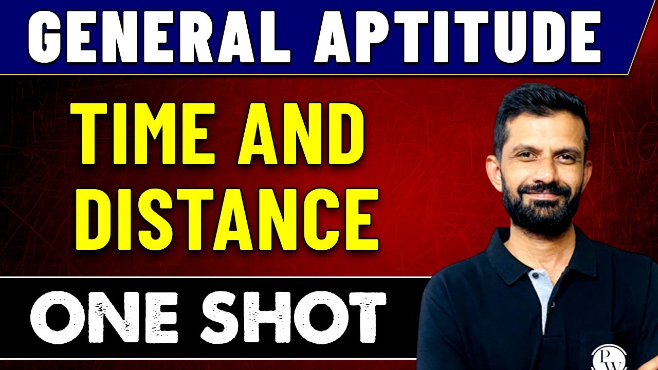 General Aptitude | Time and Distance in One Shot | GATE 2023