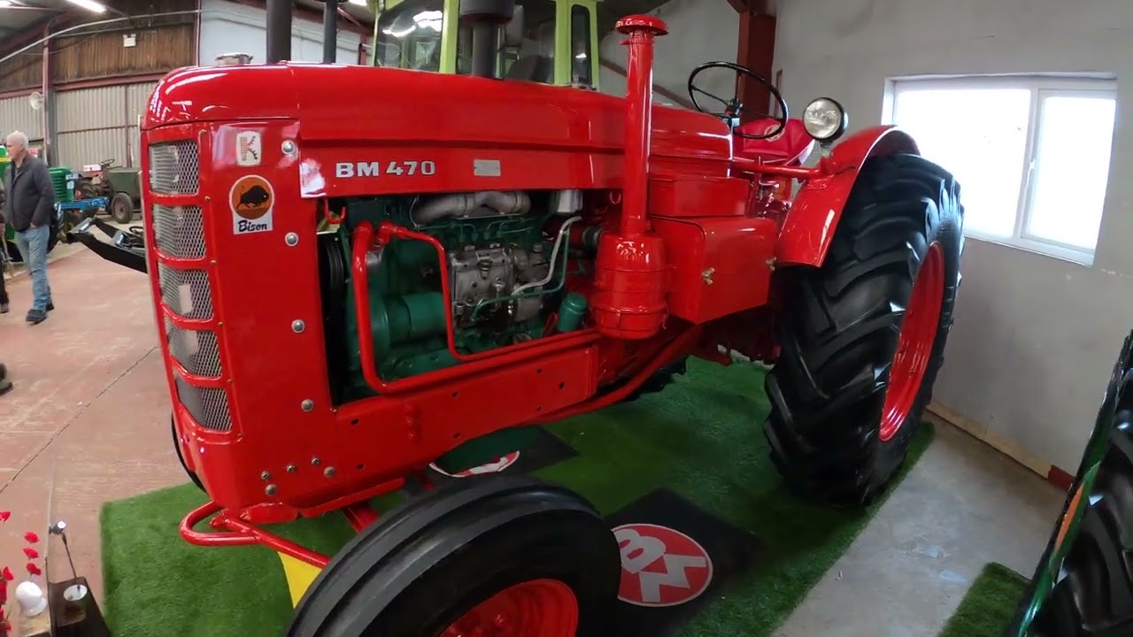 1964 Bolinder-Munktell BM 470 5.0 Litre 2-Cyl Diesel Tractor (73 HP) The Newark Tractor Show 2025