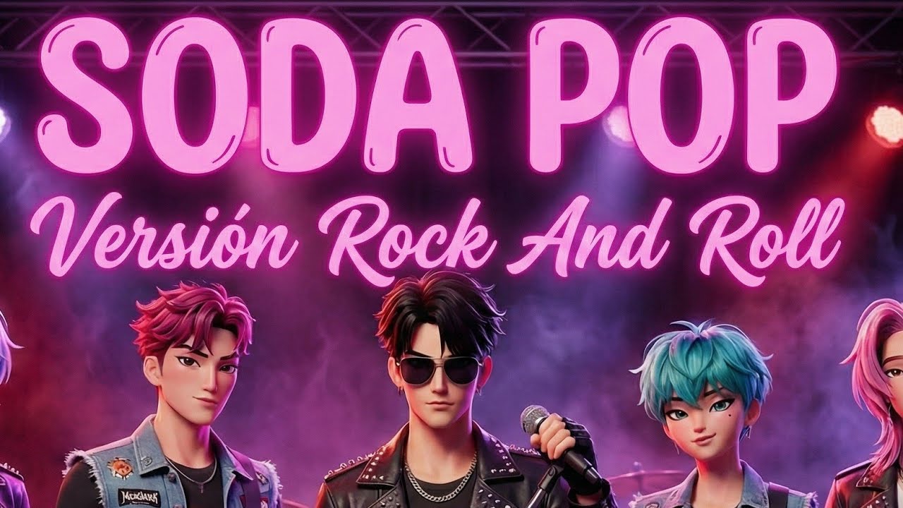 Los Saja Boys cantan SODA POP versión Rock and Roll en Español
