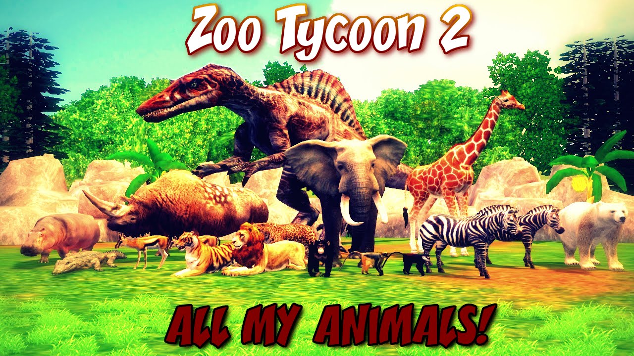 Zoo Tycoon 2: All My Animals | Dino's | Sea Animals | Mammals