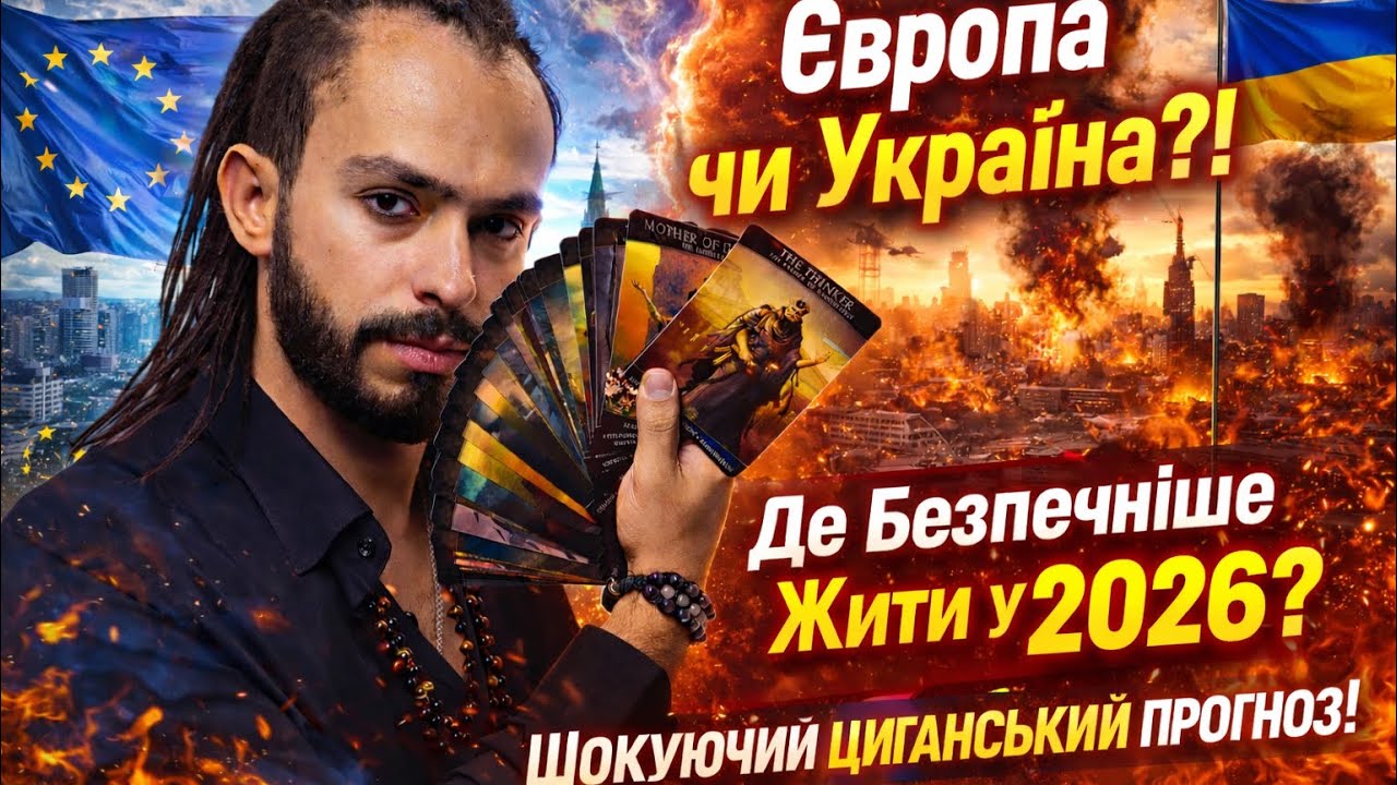 ЄВРОПА чи Україна?! - Де буде БЕЗПЕЧНІШЕ? - 2026 - Циганський Прогноз - «Древо Життя»