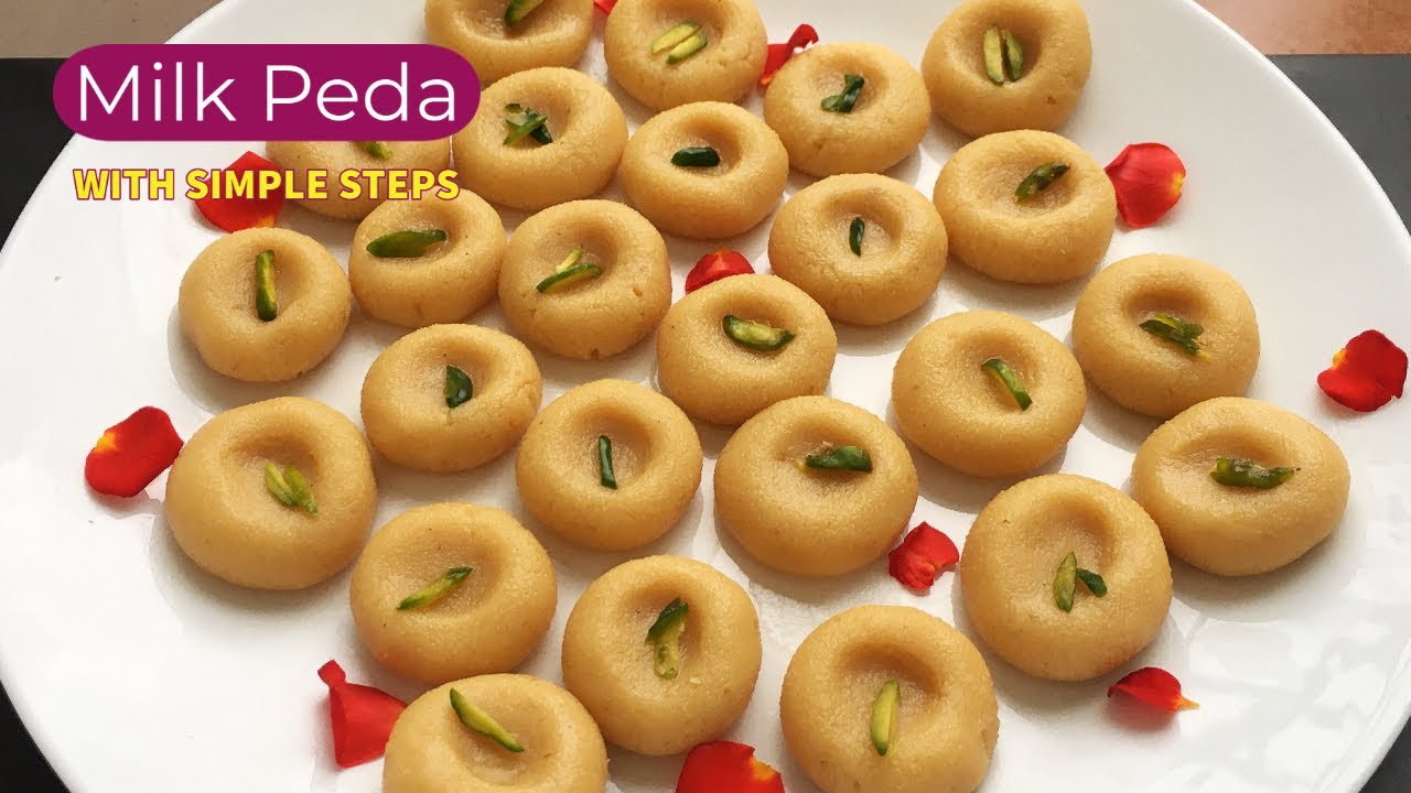 Milk Peda Recipe I Doodh Peda I No Koya I No Milk Powder | No Sugar Syrup I Little Things To Share