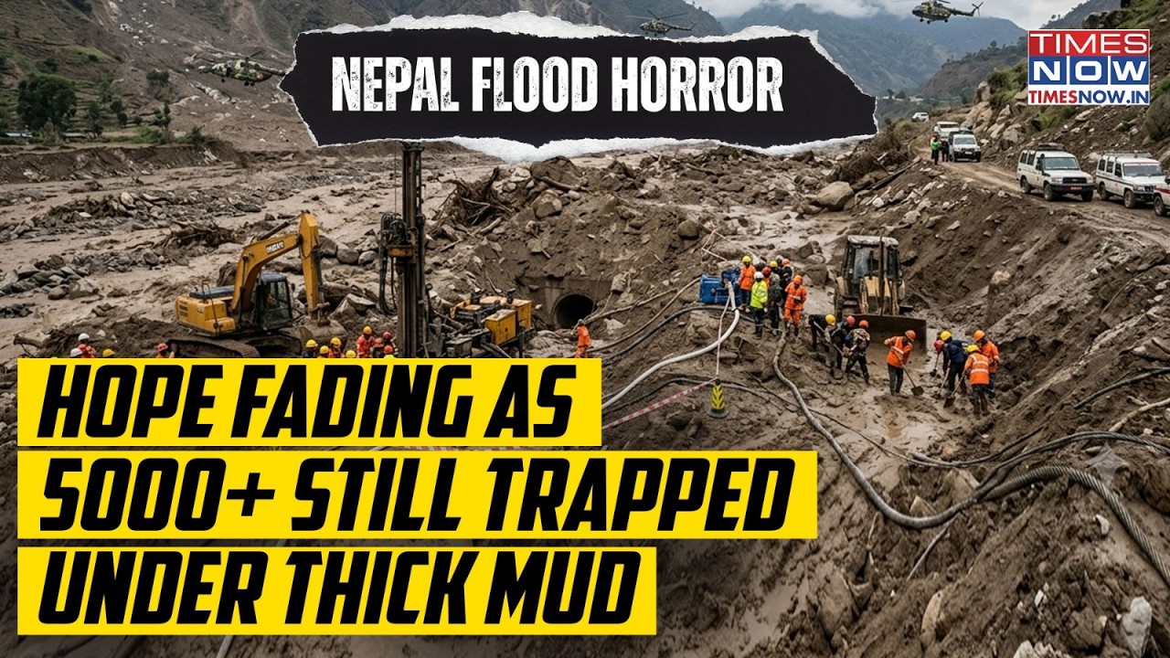 Nepal Flood Horror: War-Like Rescue Operation Races to Find 5,000+ People Trapped in Thick Mud
