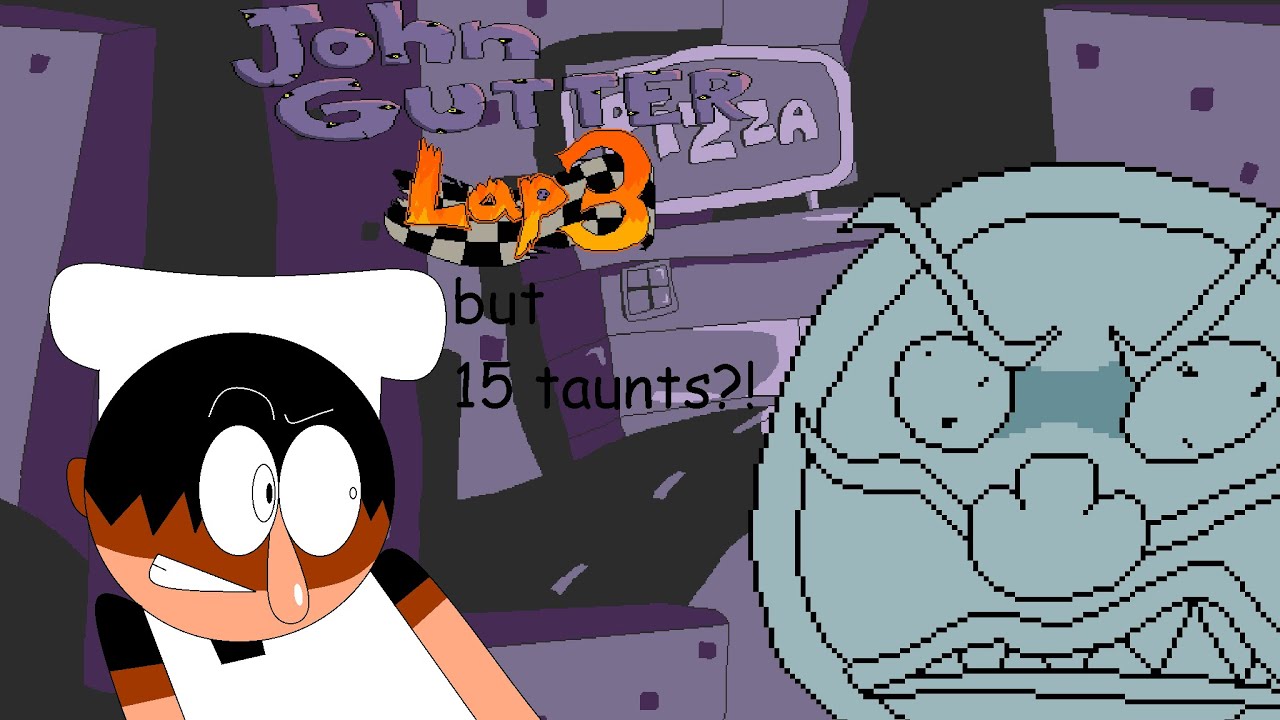 pizza tower lap 3 but 15 taunts