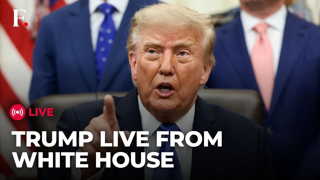Trump LIVE: US President Donald Trump Addresses Rose Garden Event at White House