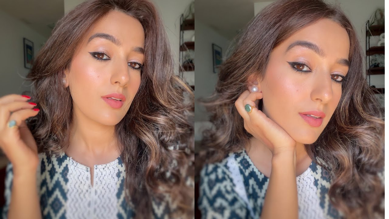 Simple Indian Makeup Tutorial with Drugstore Products 💫 | Easy Makeup For Ethnic wear