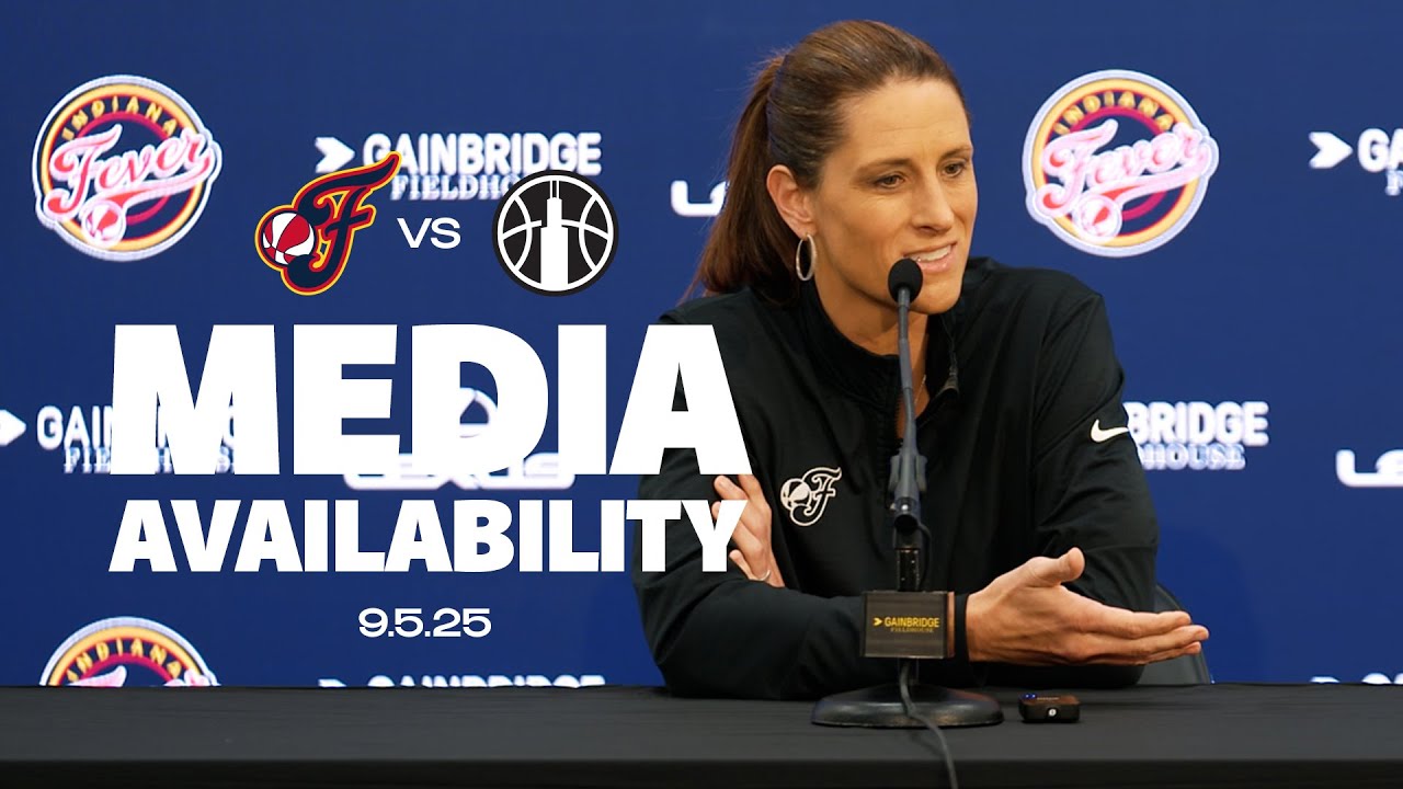 Stephanie White Pregame Media Availability vs. Chicago Sky | September 5, 2025