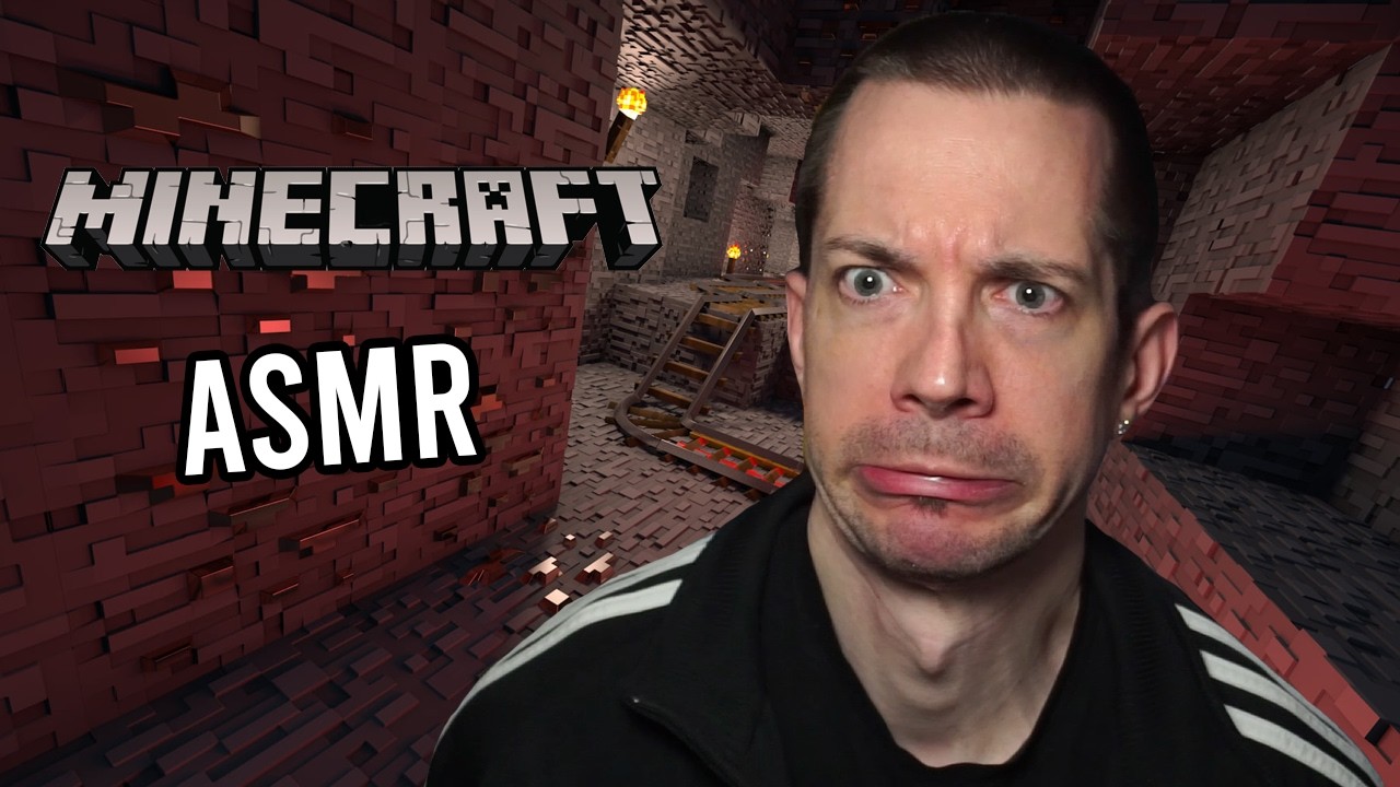 ASMR Mouth Sounds Minecraft Parkour Speed Run