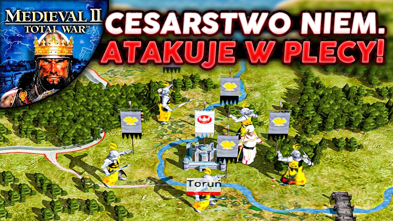 POLSKA ZAATAKOWANA W PLECY?! - Medieval II: Total War (#3)