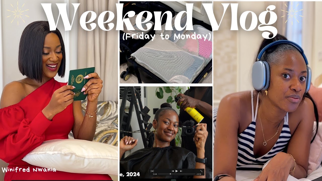 Spend the weekend with me - Shopping For New Clothes, New Hair, Travel Prep, Cooking + SO MUCH MORE!