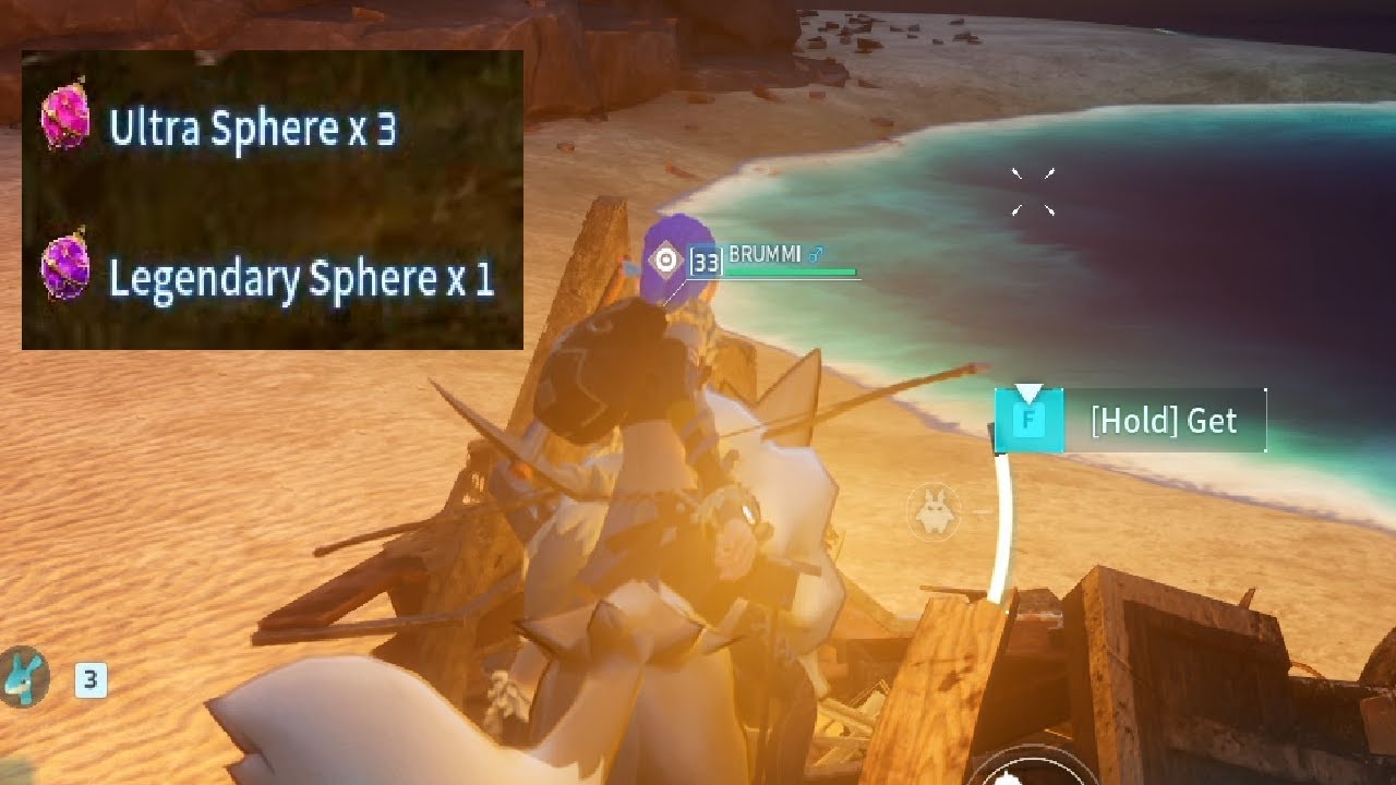 Get strong Legendary Spheres SUPER early by visiting Sakurajima Isle and collecting Chests and Wreck