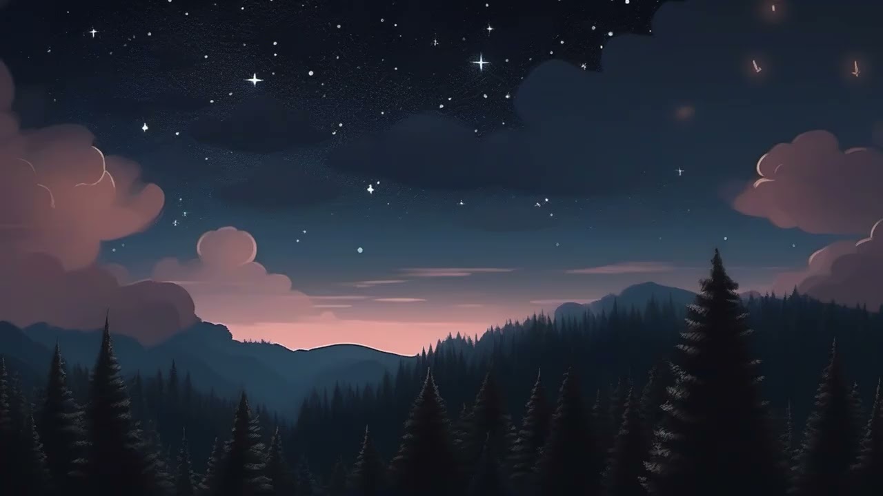 Sleep Relax Night Clouds 432Hz Alpha Waves