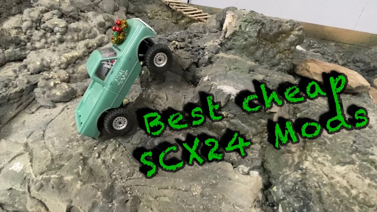 Full Send wheel weights & free SCX24 mods!