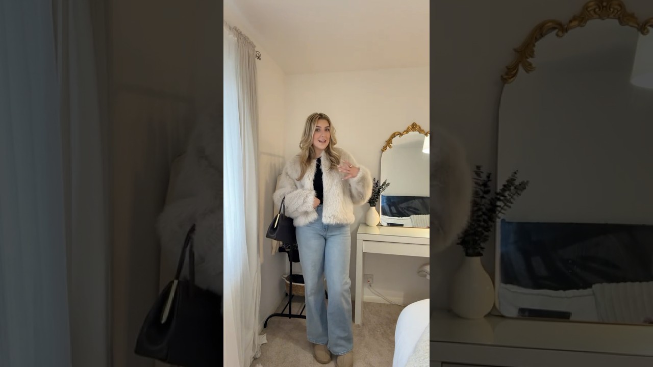 So obsessed with the fur coat 😍 let&rsquo;s style an outfit together#furcoats #grwm #fashion #outfitideas
