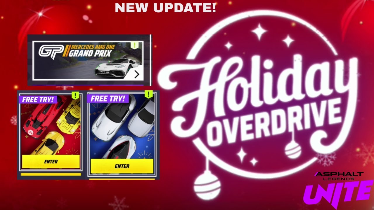 Asphalt Legends: 2025 Holiday Overdrive Rollout