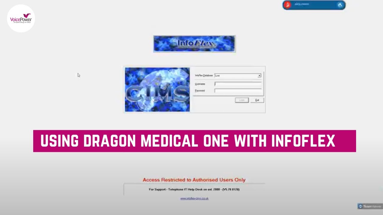 Using Dragon Medical One with InfoFlex Patient Record System 🧑🏻‍⚕️ | Demo Video