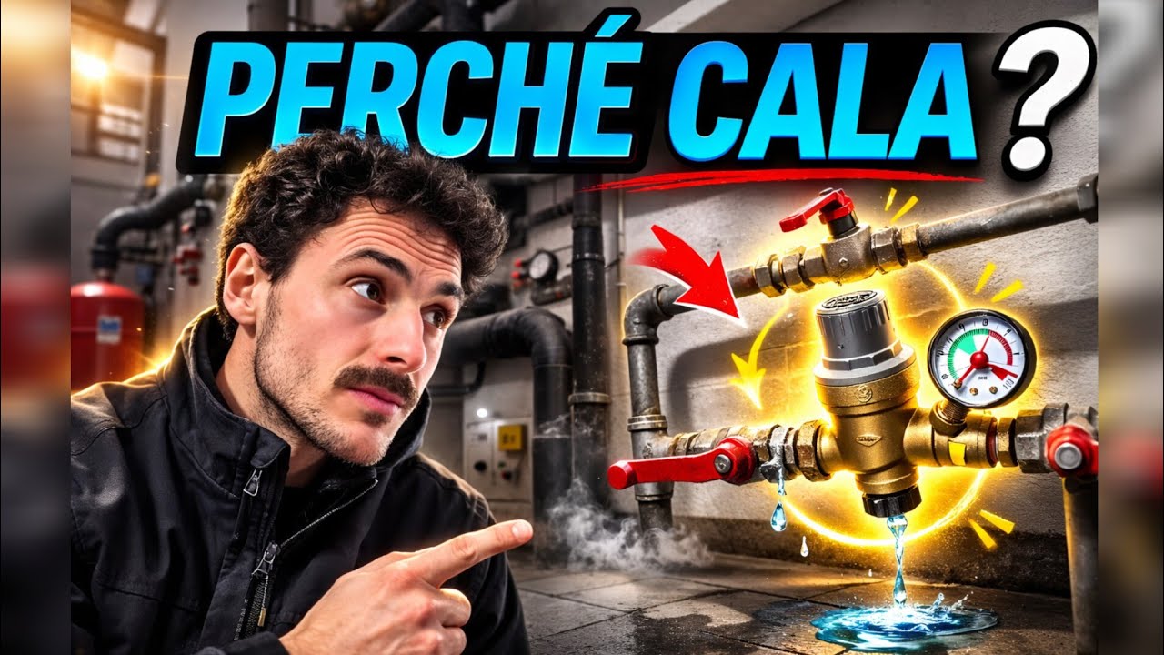Perché la pressione della caldaia cala? Il caricamento automatico spiegato semplice