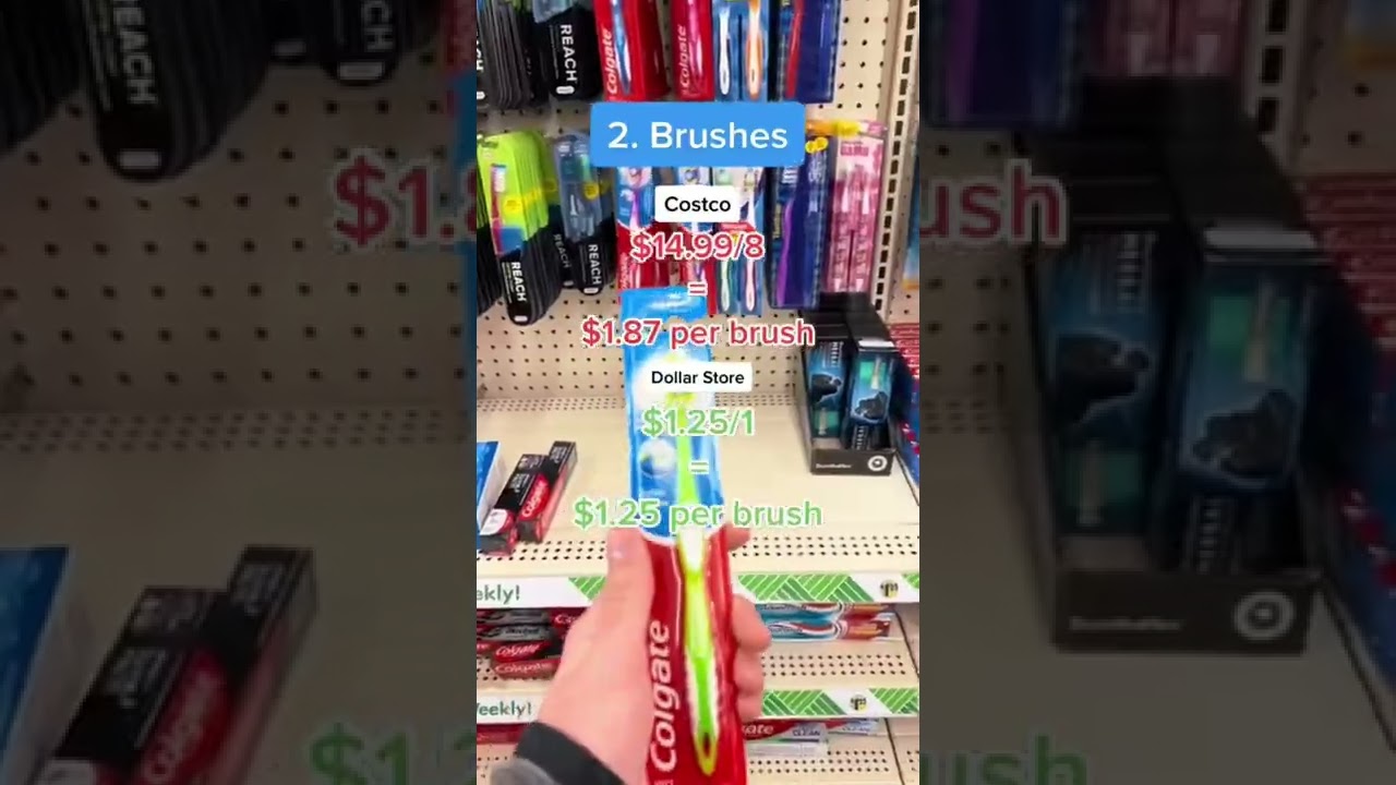 Is Costco or the Dollar Store cheaper???