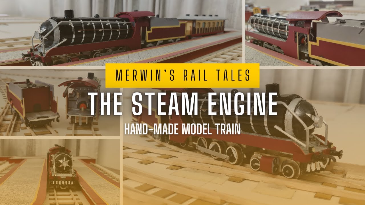Steam Engine Test Run | A Special Birthday Run for Me | Merwin's Rail Tales