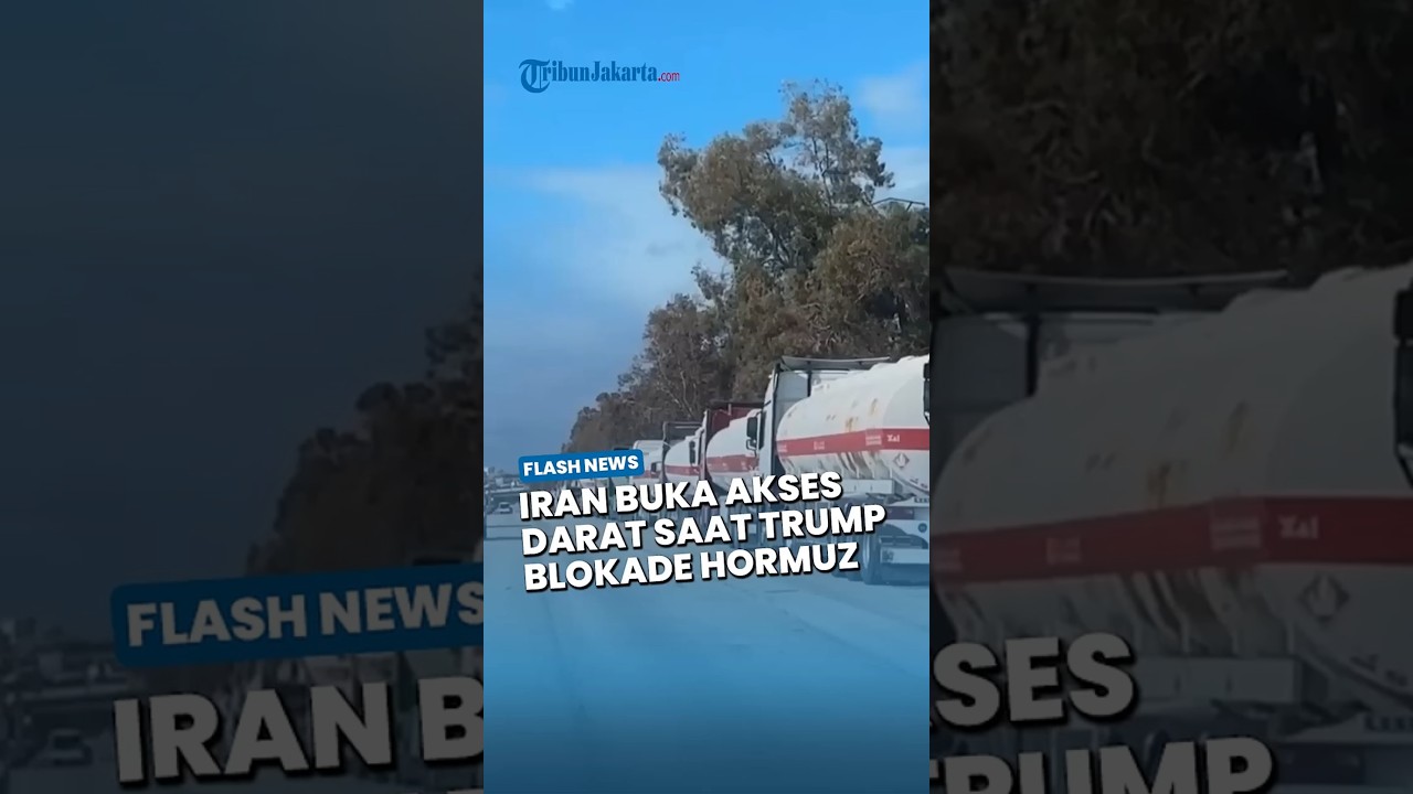 Trump Gigit Jari! Berniat Blokade Selat Hormuz, Iran Ternyata Sudah Siapkan Jalur Darat Sakti