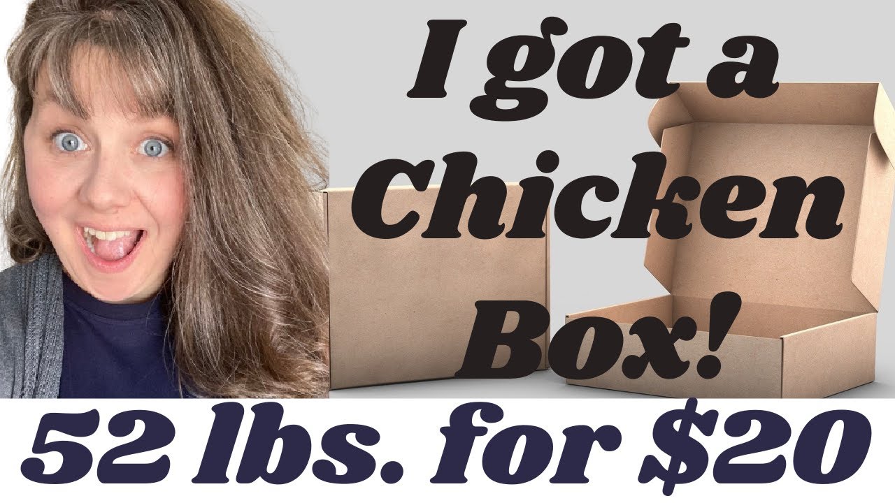 I Got a Chicken Box! 54 lbs. of Chicken for $20 & MORE Discount Grocery Haul