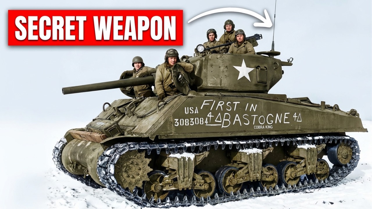 German Troops Never Expected American Sherman Tanks Had The World’s Most Advanced Radios