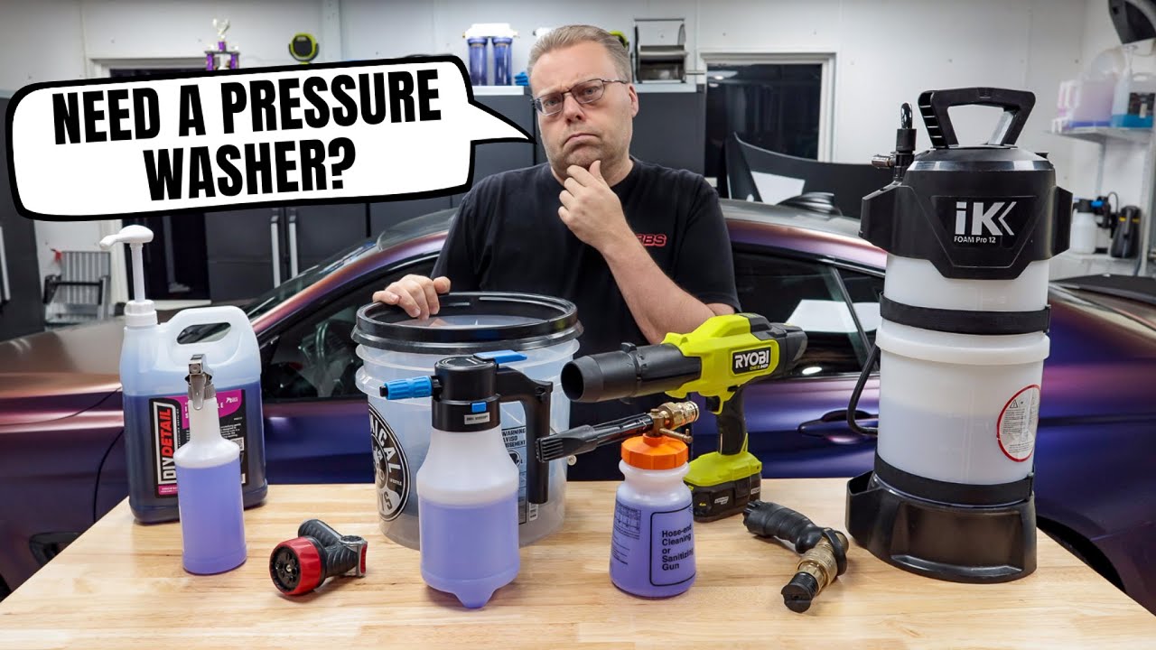 Do You Need A Pressure Washer To Wash A Car? | Cheap vs Expensive
