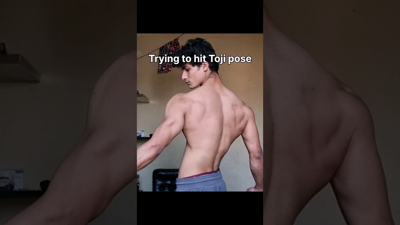 The Toji physique 🤌🫶 #bodybuilding #toji #homework out #calisthenics