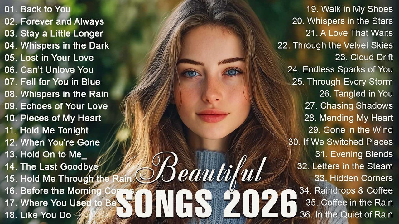 Romantic Ballads Love Songs 2026 | Beautiful & Relaxing Love Songs | Emotional Songs