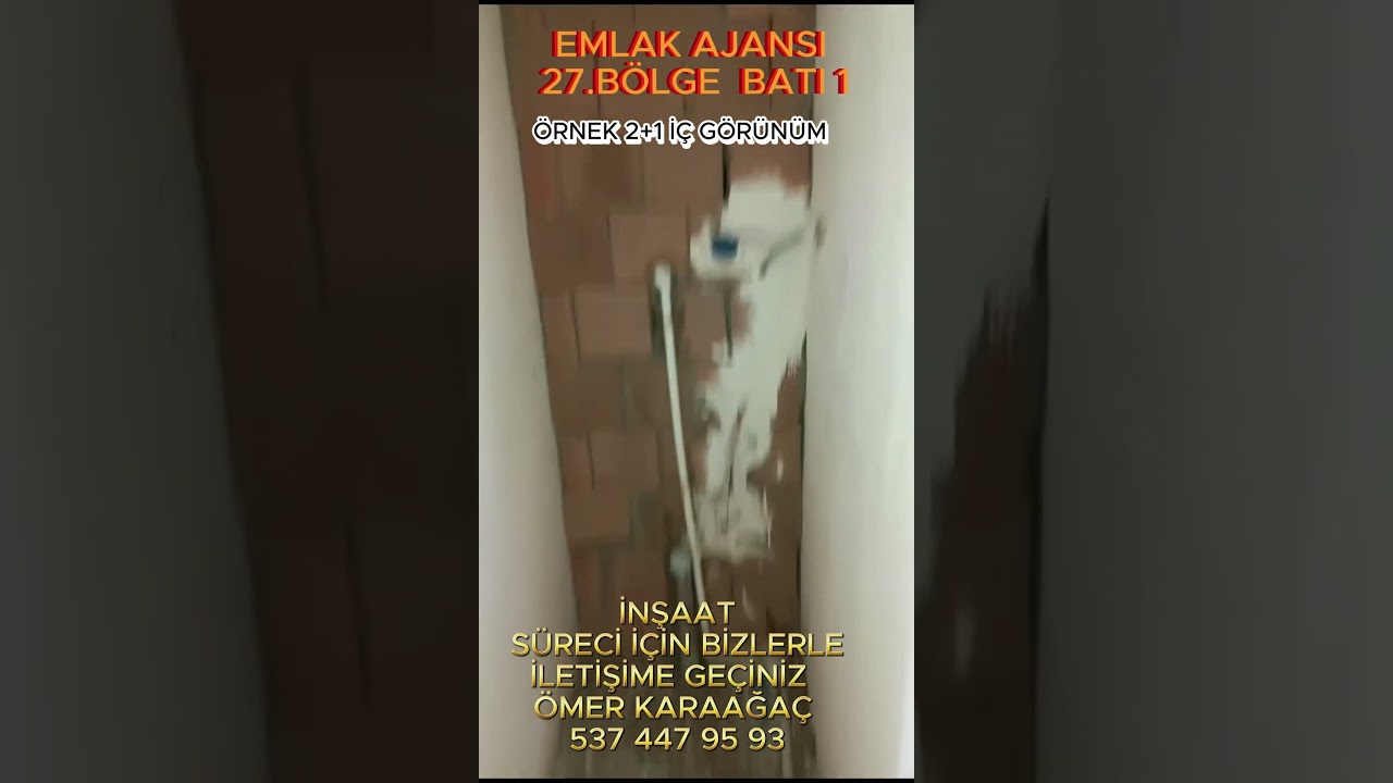 BAŞAKŞEHİR/KAYAŞEHİR, KAYABAŞI MH. TOKİ BATI BÖLGESİ 1.KISIM 2+1 İÇ GÖRÜNÜMÜ (27.BÖLGE)