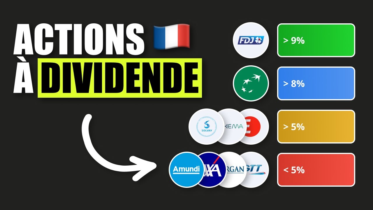 9 actions Fran&ccedil;aises &agrave; Gros Dividende (&Eacute;ligibles PEA)