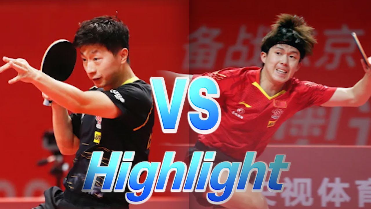 Ma Long vs Wang Chuqin Highlight 마롱 vs 왕추친 | 马龙 vs 王楚钦 | 2020 Chinese warm up matches for Olympics