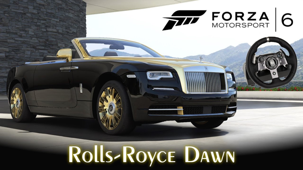 Rolls‑Royce Dawn! Conversível de ALTO LUXO | Forza Motorsport 6 + G920 [PT-BR]