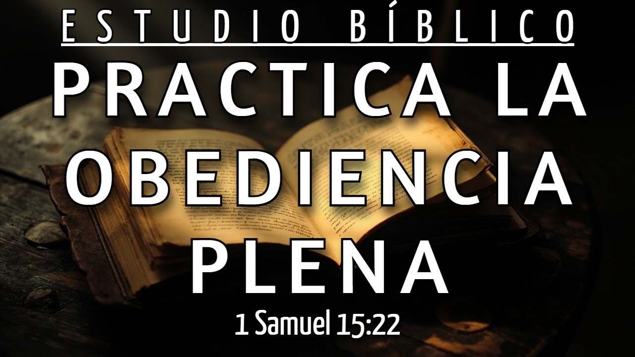 DEJA DE NEGOCIAR CON DIOS Y DESBLOQUEA LA VIDA PLENA QUE ÉL TIENE PARA TI - 1 SAMUEL 15:22
