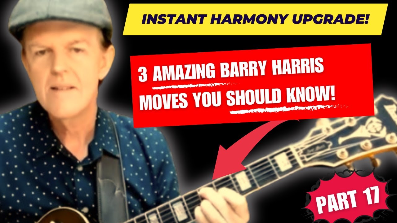 You're Missing Out:  The 3 Barry Harris Moves Every Jazz Musician Should Know!