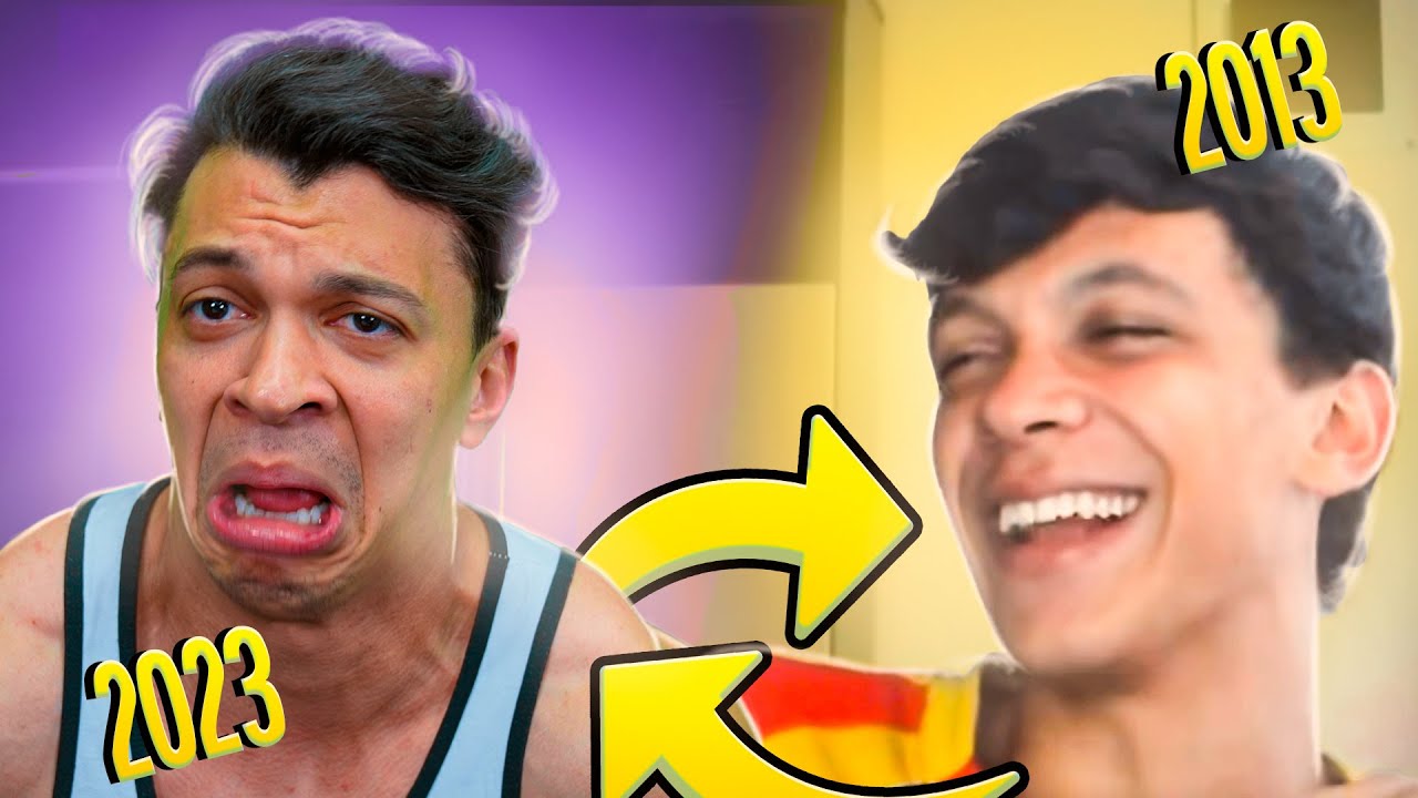 REAGINDO AOS MEUS VIDEOS ANTIGOS! EM 2013 NÃO TAVA TÃO RUIM 🤣