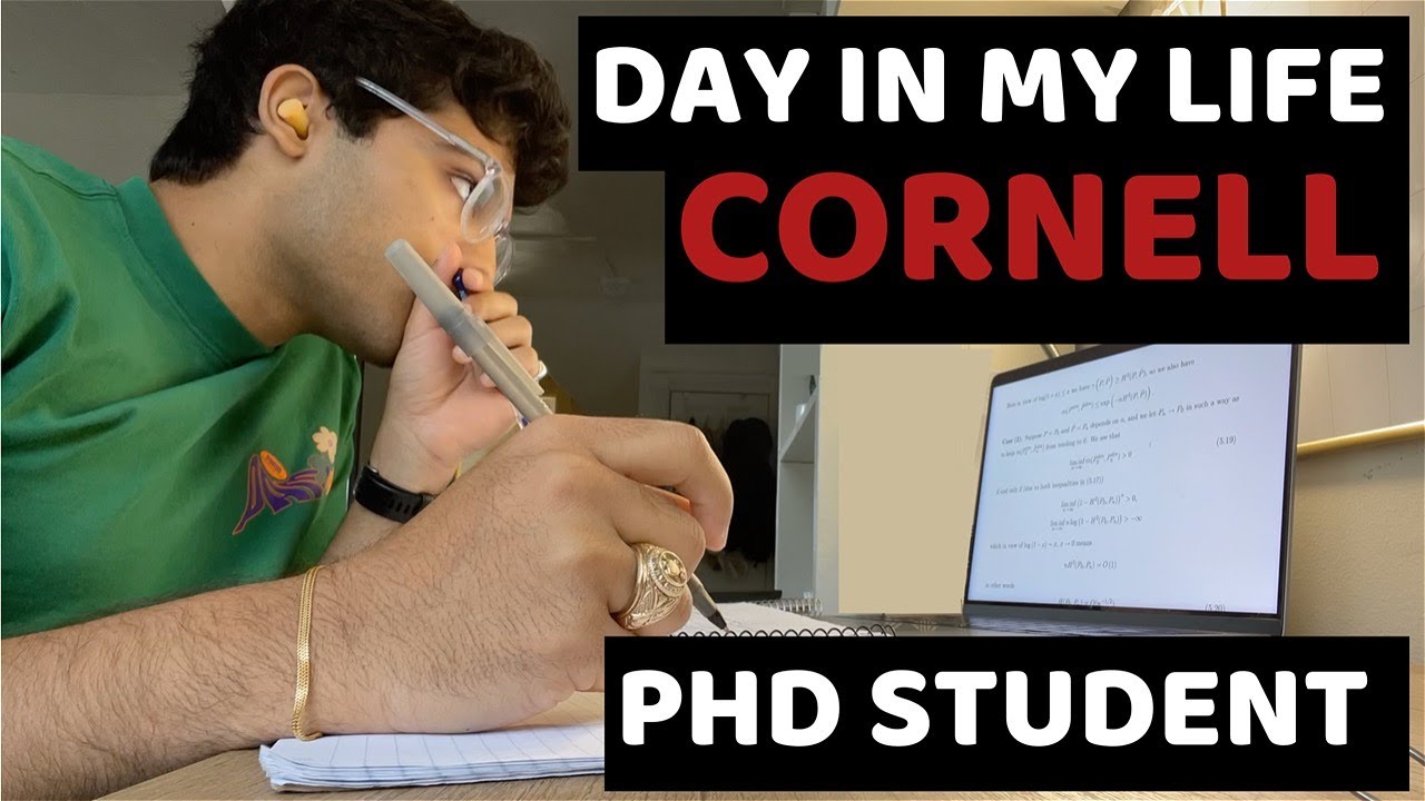 FULL Day in the Life of a Cornell PhD Student