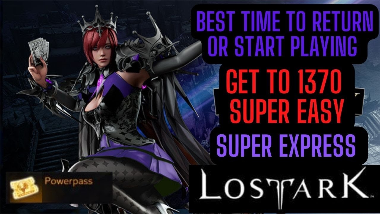 Lost Ark Free Punika Power Pass and Super Express ~HOW TO PREPARE, BEST TIME TO PLAY~
