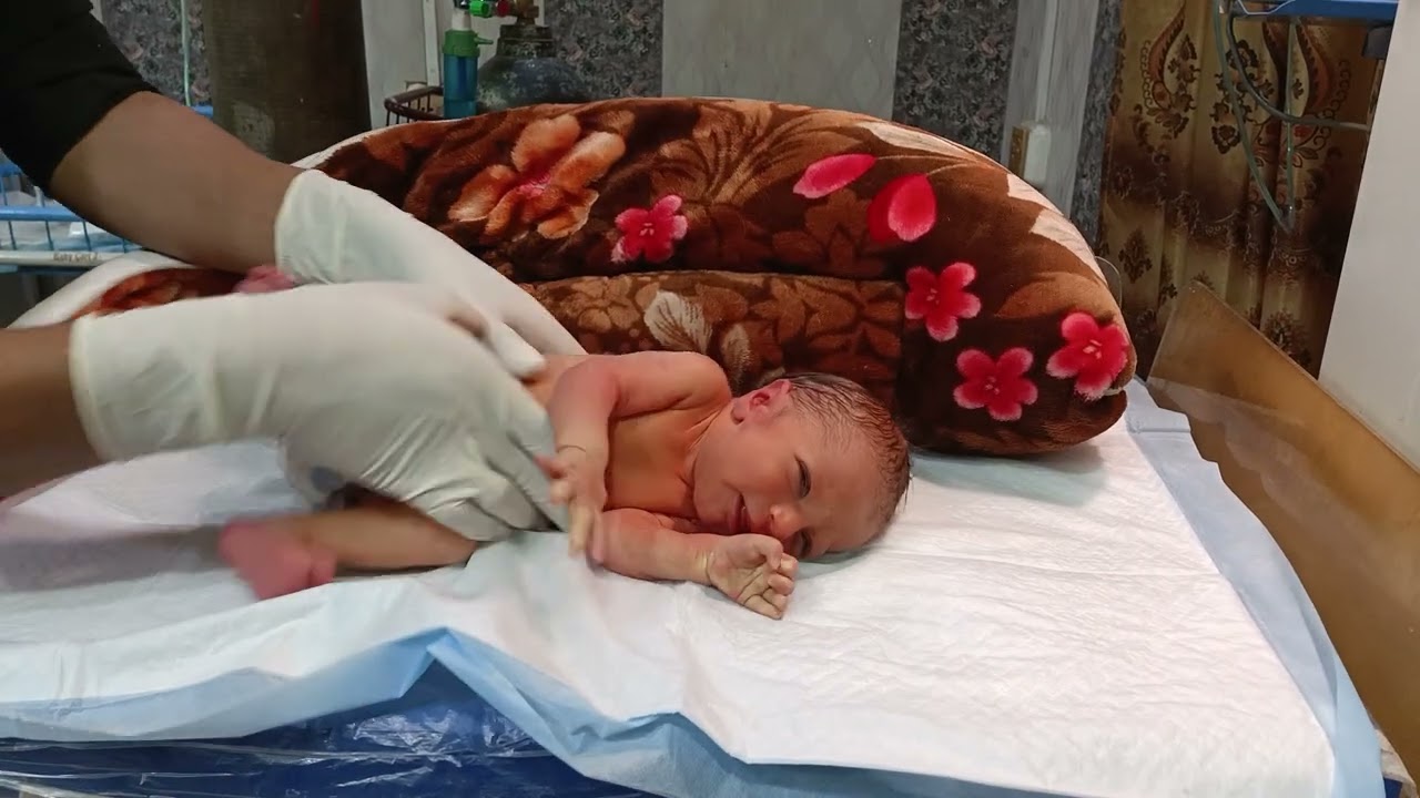 NNJ Baby Girl Received from Clinic – NICU Treatment & Awareness#premature #baby #newborn #cute 