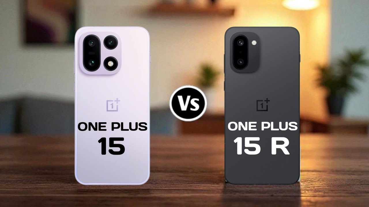 One plus 15 vs One plus 15R full comparison 
