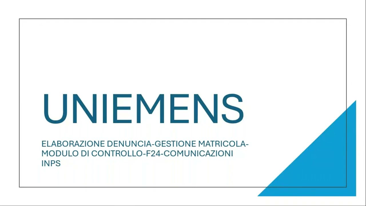 UNIEMENS 2025