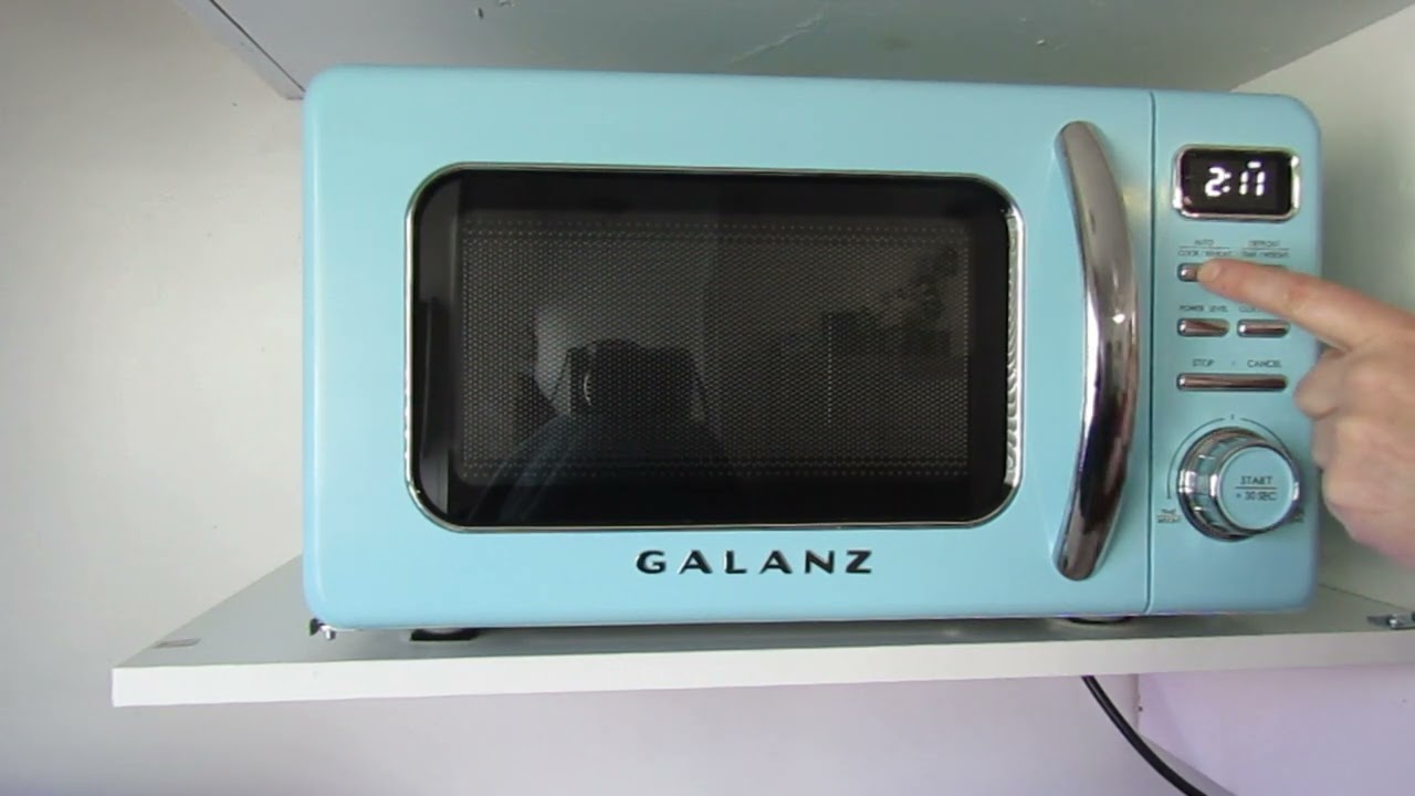 Galanz Retro Microwave Overview