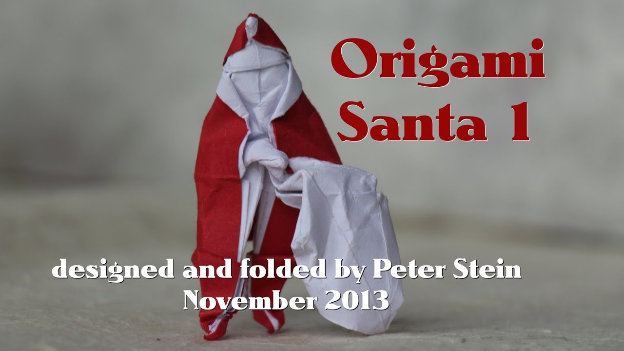 Origami Santa 1