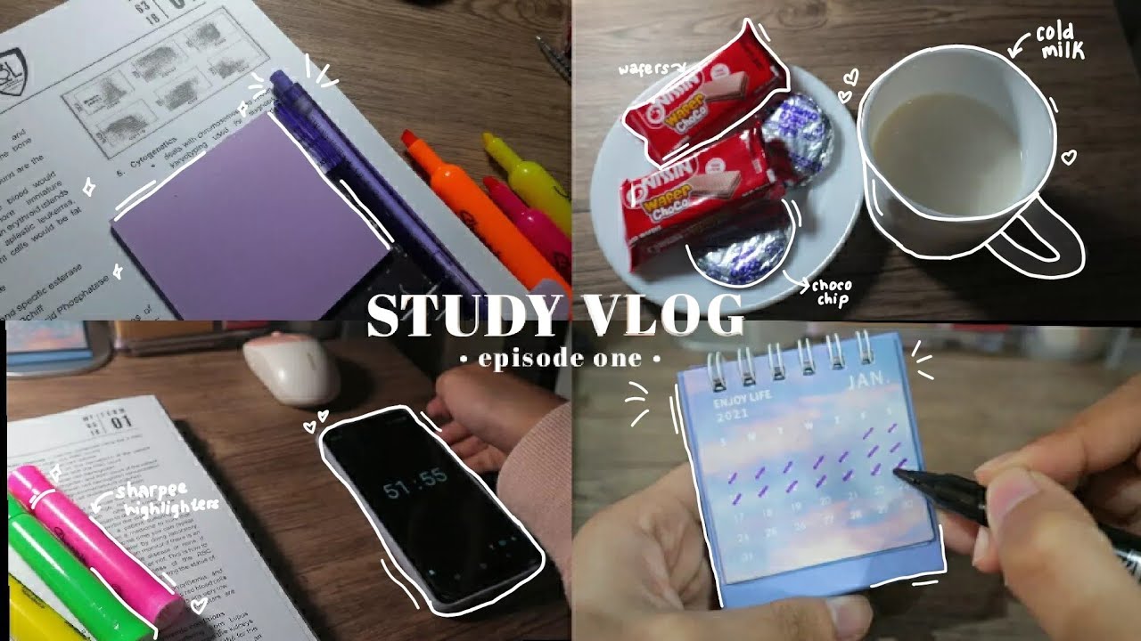 ☁️ study vlog ep. 1 : new schedule, second semester, review | philippines