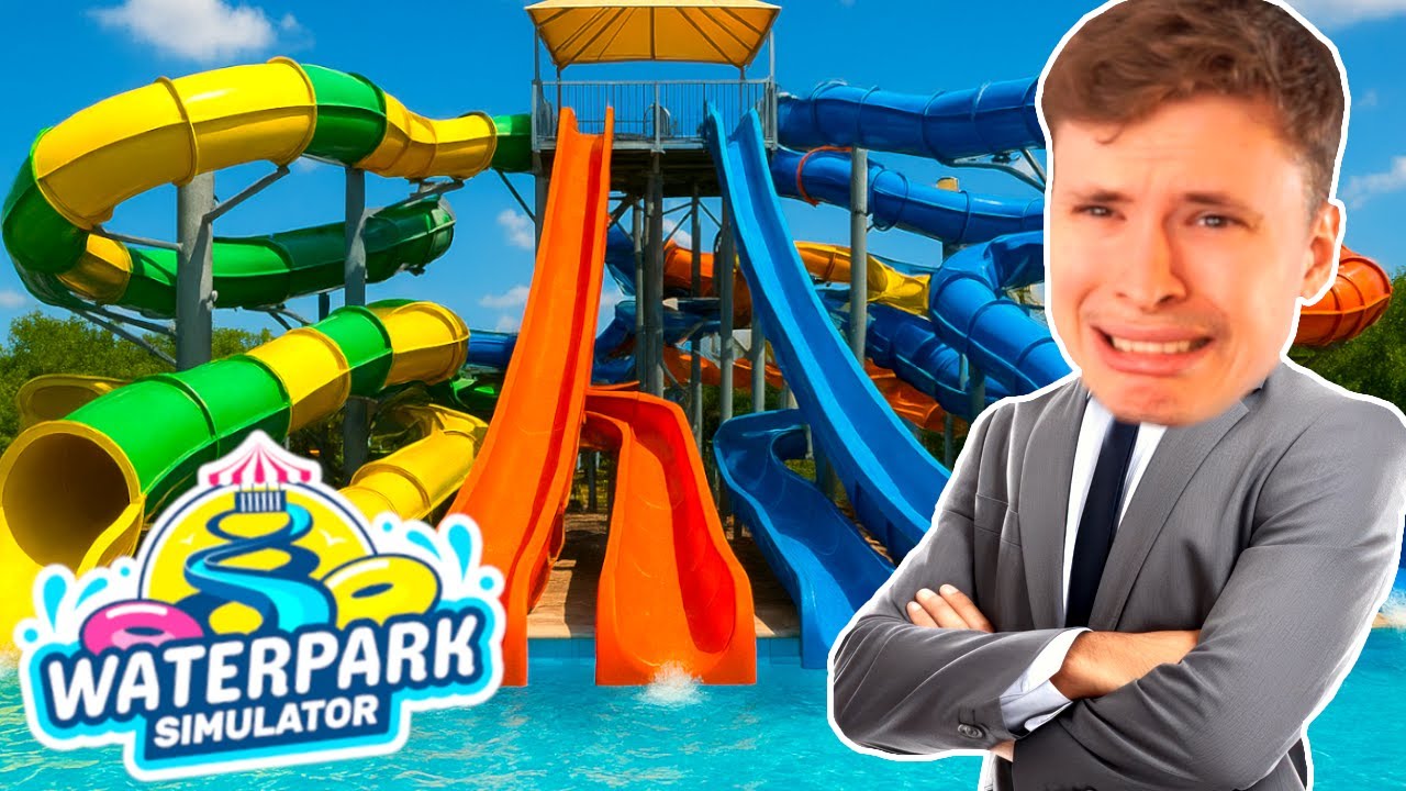 Vlastním NAJHORŠÍ Aquapark Vo Waterpark Simulator !