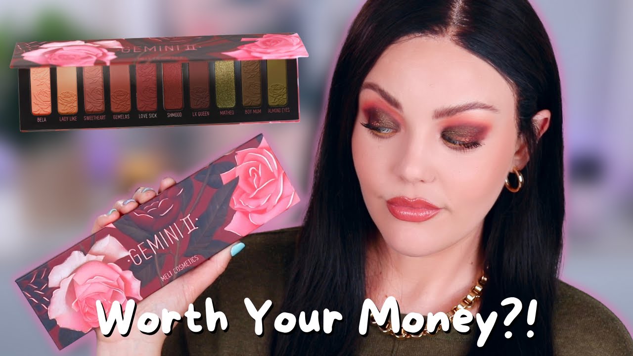 Trying The New Melt Cosmetics Gemini II Palette