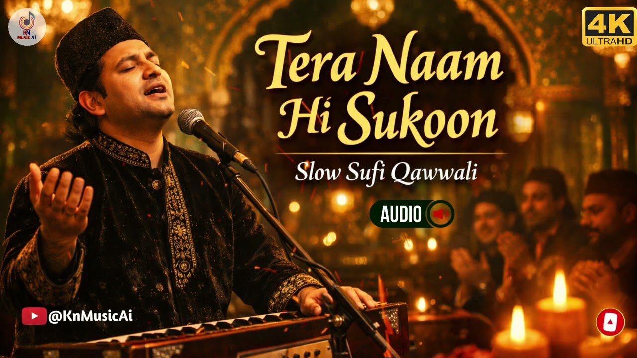 Tera Naam Hi Sukoon🕊️ | Slow Sufi Qawwali | Heart Touching Qawwali 2026