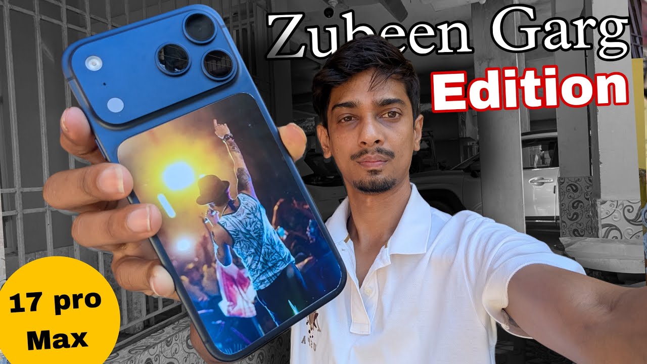iphone 17 PRO MAX Zubeen Edition - এনেকৈ বনাই ললো 