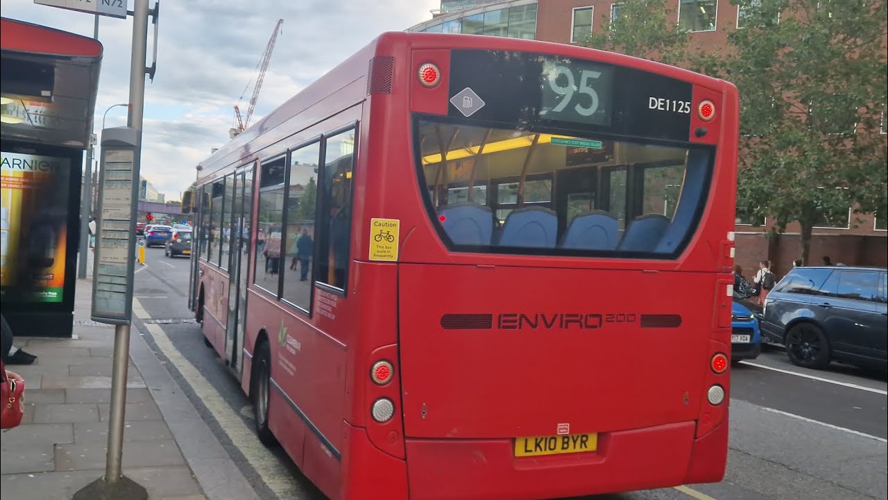 *Kickdown* Metroline DE1125 LK10BYR Bus Route 95